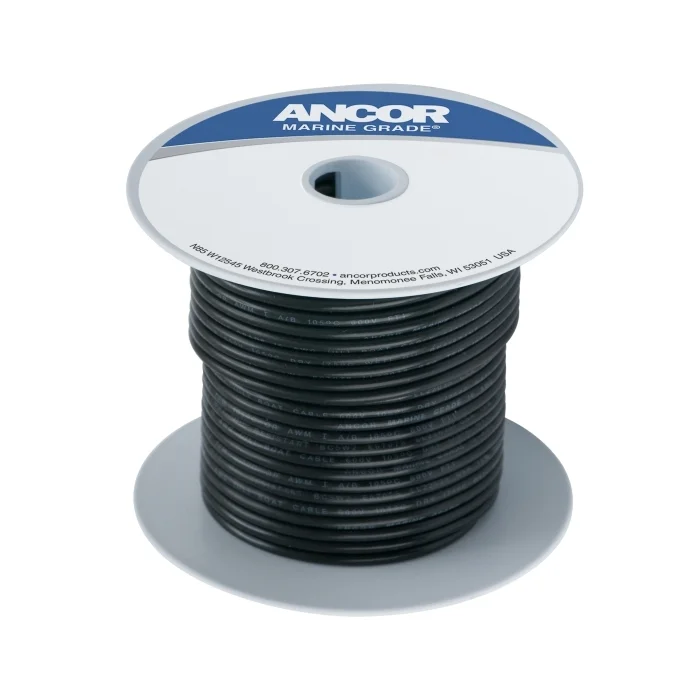 #14 Black Mini Spools 18 | Ancor 184003