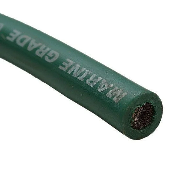 6 AWG Ancor Marine Grade Battery Cable | Tinned Copper Green (FT)