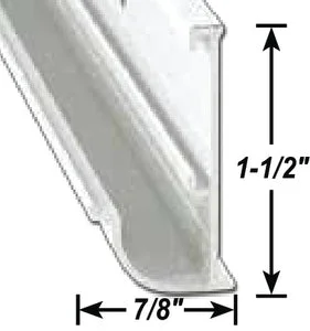 AP Products 021-56202-8 Gutter Rail Blk 8′ @5