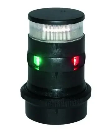 Aqua Signal Series 34 LED Navigation Light Tri Colour – Anchor – Black