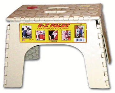 B&R Plastics 103-6WH 12in Step Stool White