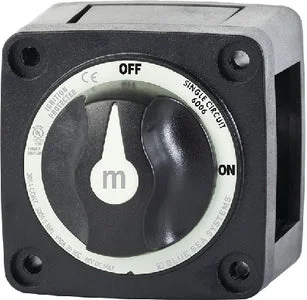 Blue Sea Systems 6006200 Switch M Ser On/off W/blk Knob