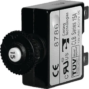 Blue Sea Systems 7058 Ckt Brkr Push Button 25a