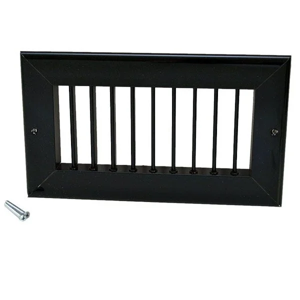 Boat Air Conditioning Vent Grille | 9 3/4 x 5 3/4 Black