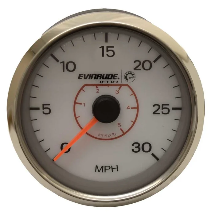 BRP Evinrude Johnson Boat Speedometer Gauge 765466 | Icon Basic Scuffs