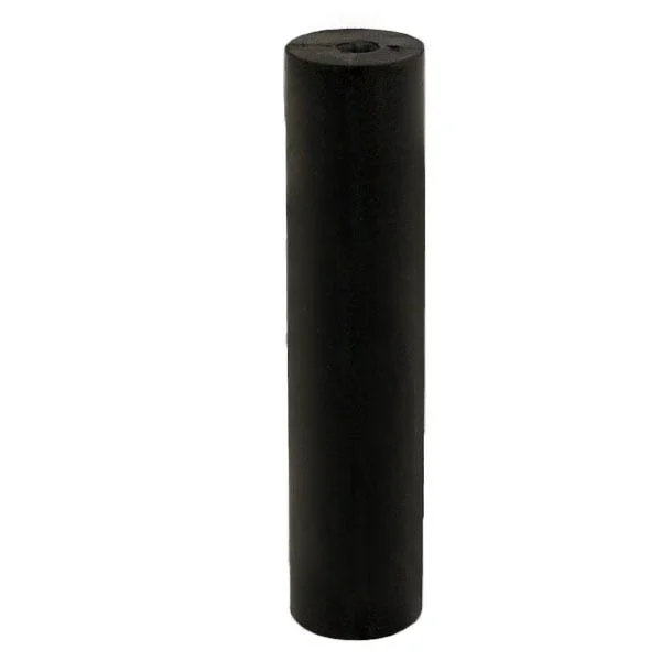 Cabelas Boat Guide On Roller SR09204 | Black 9 x 2 Inch Rubber