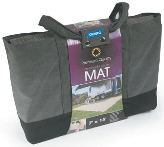 Camco_Marine 42812 Awning Leisure Mat 7’x15′ Gry