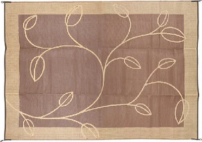 Camco_Marine 42855 Outdoor Ma9’x12′ Leaf Brwn/tan