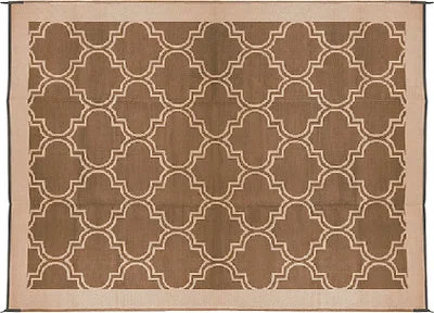Camco_Marine 42877 Outdoor Mat 6’x9′ Brown/tan