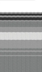 Carefree of Colorado 80208D00 Repl Fabric Black-Grey 20ft