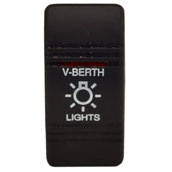 Carling Boat Rocker Switch Cover | Lighted Actuator V-Berth Lights