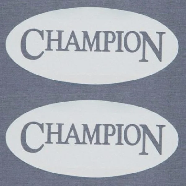 Champion Boat Trailer Step Decals | Non-Skid 12 x 5 1/2 Inch (Pair)