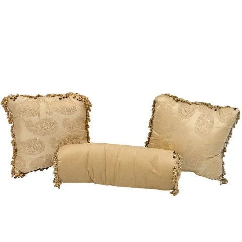 Chaparral Boat Pillow Set 224919 | Beige Marine Grade Fabric (Set Of 3)
