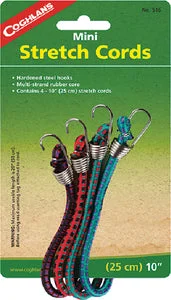 Coghlans 516 Mini Stretch Cords 10 Pkg 4