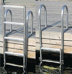 Dock Edge DE2035F Dock Ladder 5 Step Slide Up
