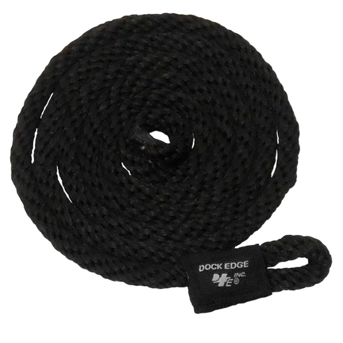 Dock Edge Fender Line – 3/8″ x 5′ – Black – 2-Pack [91-566-F]
