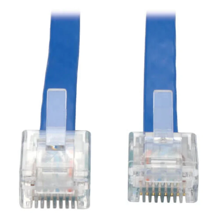 Eaton N205-006-BL-FCR – 6FT BLU C6 FLAT CISCO ROLL CBL