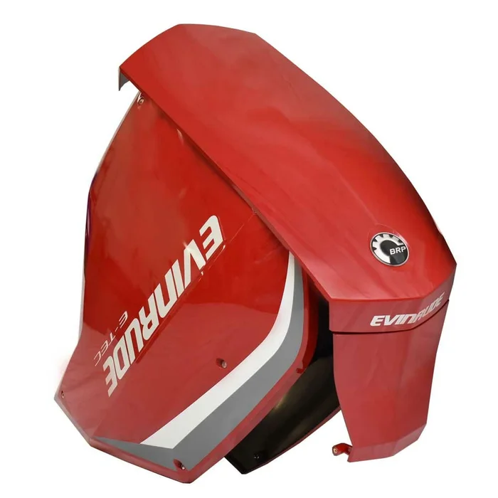 Evinrude Boat Engine Panels | 2018 E-Tec G2 Rad Red (Kit)