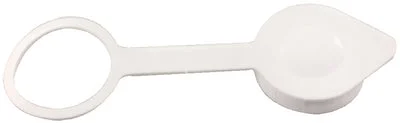 JR Products 475-PW-a Rubber Dust Cover Polar Wht