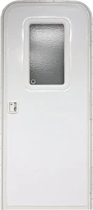 Lippert V000051931 Door-Std Radius Rh Wht 24×72