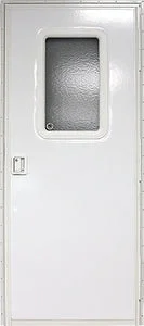 Lippert V000156500 Door-Rv Sq Rh Polar-Wht 36×72