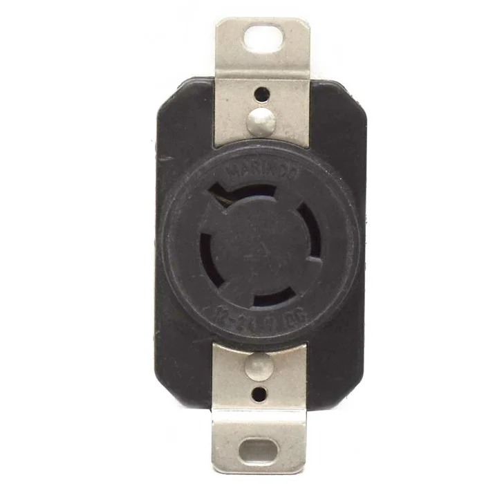 Marinco Boat Trolling Motor Receptacle 2018BR | 4-Wire 12V / 24V DC