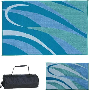 Ming’s Mark GB3-BLU/GRN 8×16 Patiomat Blu/grn Graphic