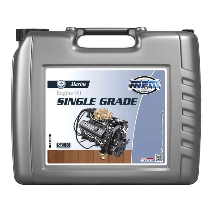 MPM Marine Single Grade Engine Oil SAE30 – 20 Litre