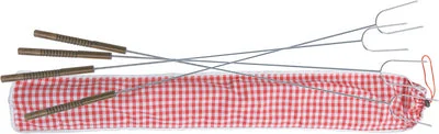 Rome Industries Inc. 3400-S Set of 4 Forks W/storage Bag