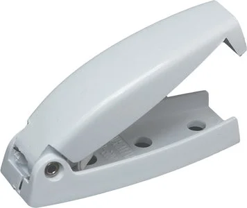 RV Designer E211 Catch-Baggage Door-Rnd Wht 2pk