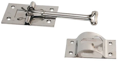 RV Designer E226 Entry Holdr-Self Closing-s.s T