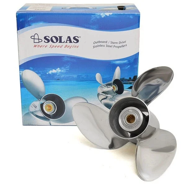 Solas HR Titan Boat Propeller 2552-145-21 | OMC LH 14 1/2 x 21P