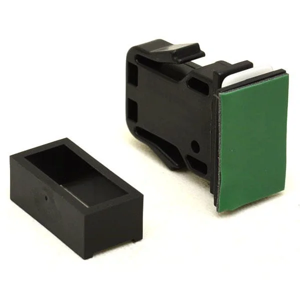 Southco Boat Touch Latch E4-10-102-10 | 7/8 X 3/4 X 1/2 Inch Black