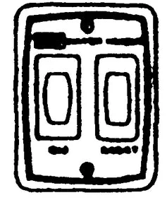 Suburban Mfg. 234795 On/off Switch Cream