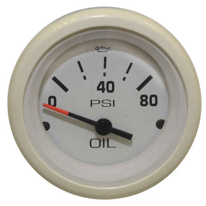 Teleflex Boat Oil Pressure Gauge 31180 | Rinker 2 Inch