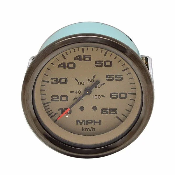 Teleflex Boat Speedometer Gauge 65256FH2 | Ranger 5532050 Pewter Tan
