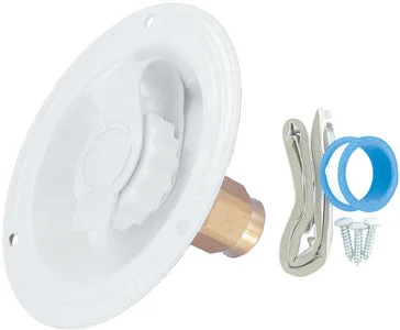 Valterra A01-0176LFVP Water Inlet Lead Free White