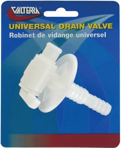 Valterra A01-2025VP Drain Valve Barbed Carded