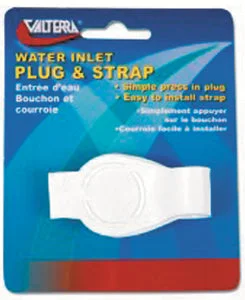Valterra A0170SVP 3/4in Plug W/ Strapwht Carde