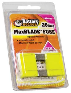 Wirthco 24520 Fuse Maxi Blade 20a Yellow 5/p