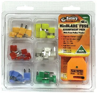 Wirthco 30915 Fuse Kit Minblade W/puller 42/