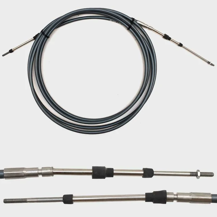 Yamaha Boat Premier II Throttle Control Cable MAR-CABLE-15-BK | 15 FT