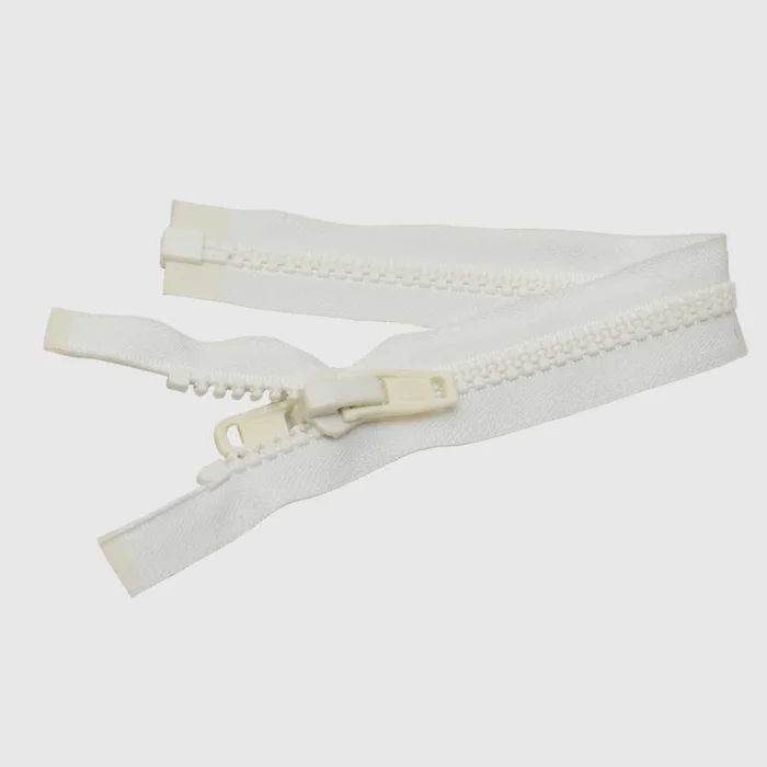 YKK Fastening Boat Separating Zipper | 14 x 1 1/2 Inch White