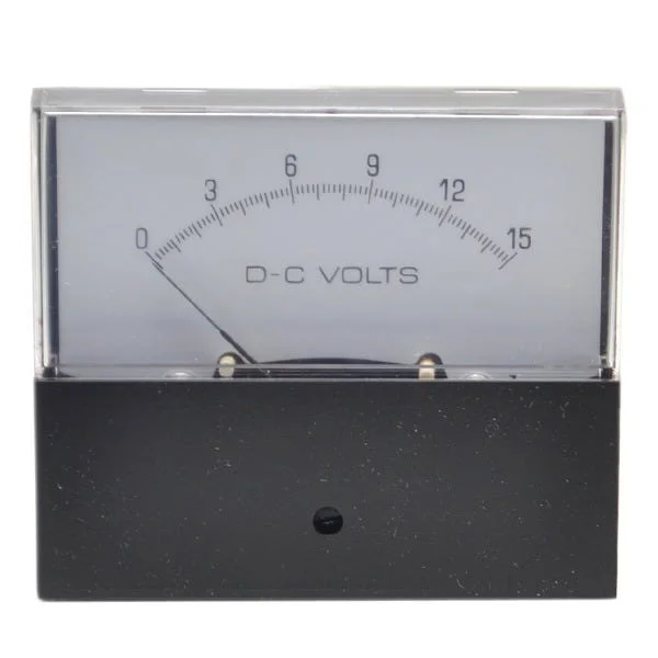 Yokogawa Boat Volt Gauge H95241 | 2 Inch Marine White